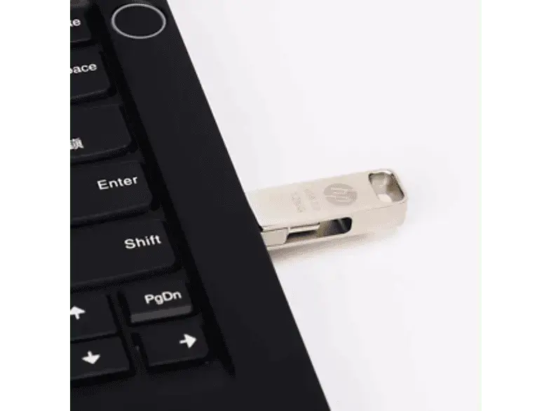 HP HPFD206C-A 64 GB x206c OTG USB-Stick, USB-C/A 3.2 Gen1, 100 MB/s, Silber