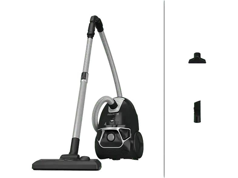 Rowenta RO3945 Compact Power Staubsauger (69 dB(A), maximale Leistung: 900 Watt, Schwarz)