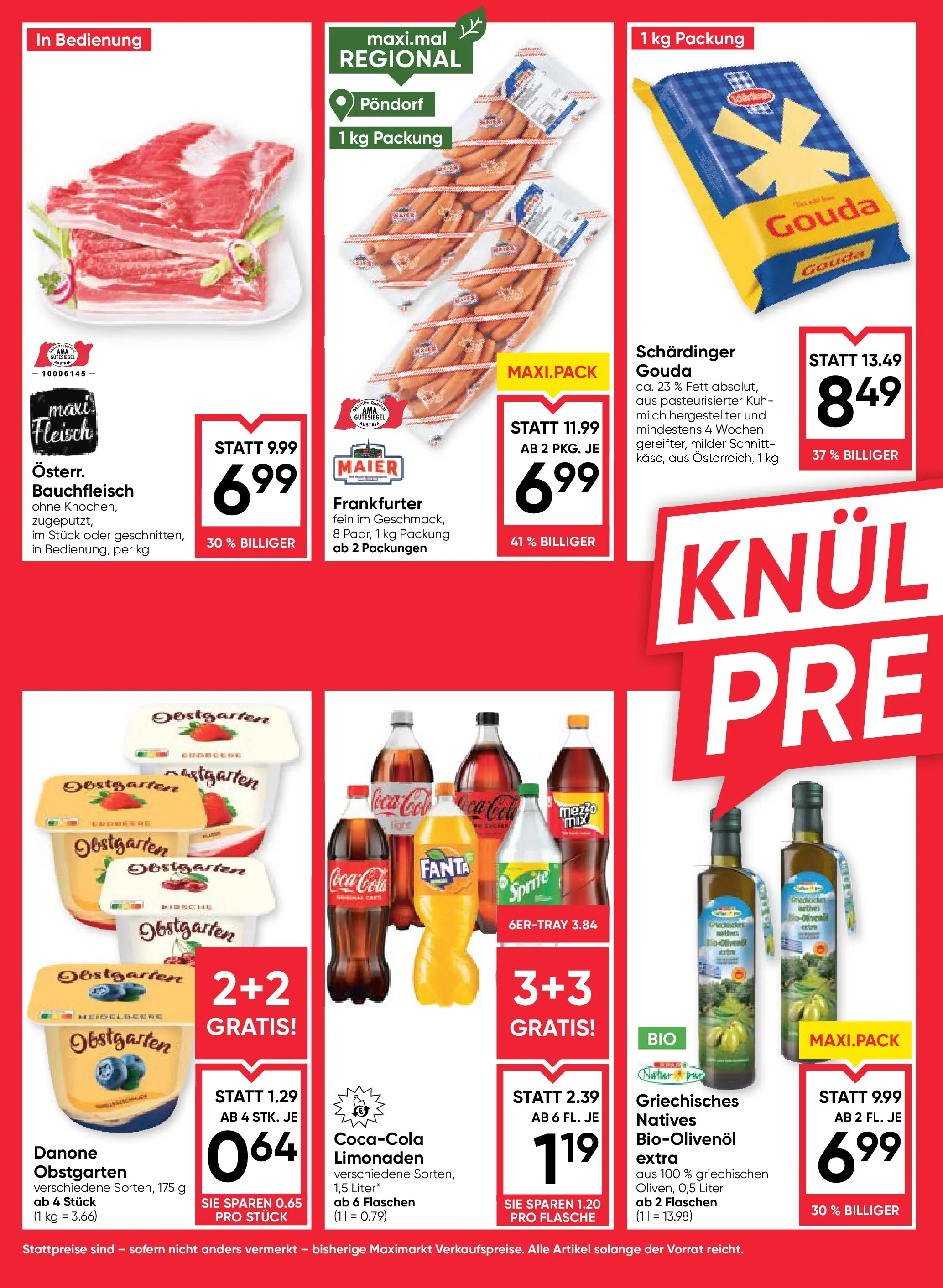 Maximarkt Haid, Linz von 13.11.2025 - Aktuelle Angebote | Seite: 2 | Produkte: Milch