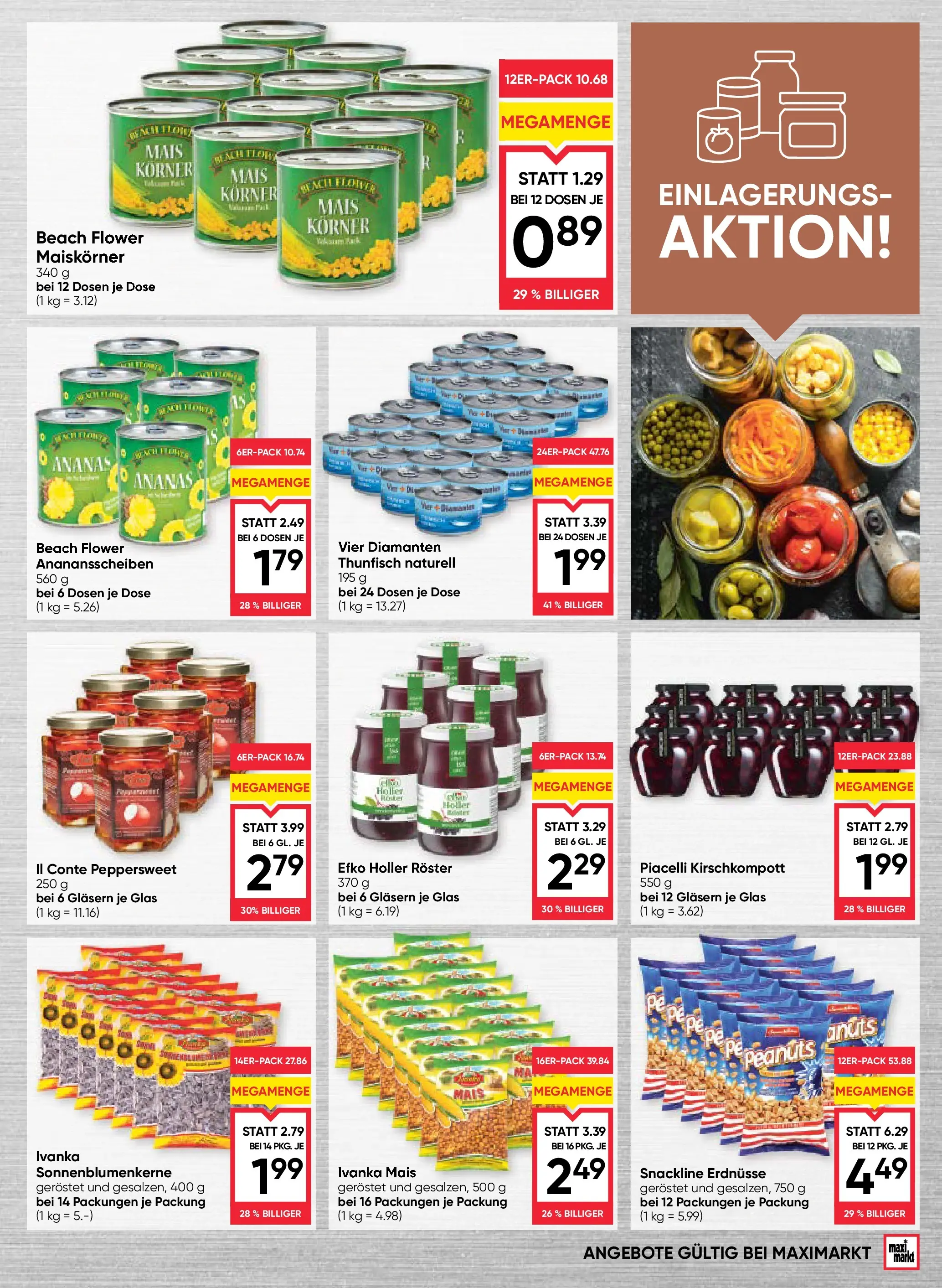 Maximarkt Haid, Linz von 13.11.2025 - Aktuelle Angebote | Seite: 13 | Produkte: Папионка, Ananas