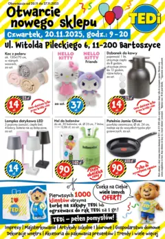 Pogląd oferty "TEDi Gazetka - Bartoszyce" - ważna od 20.11.2025