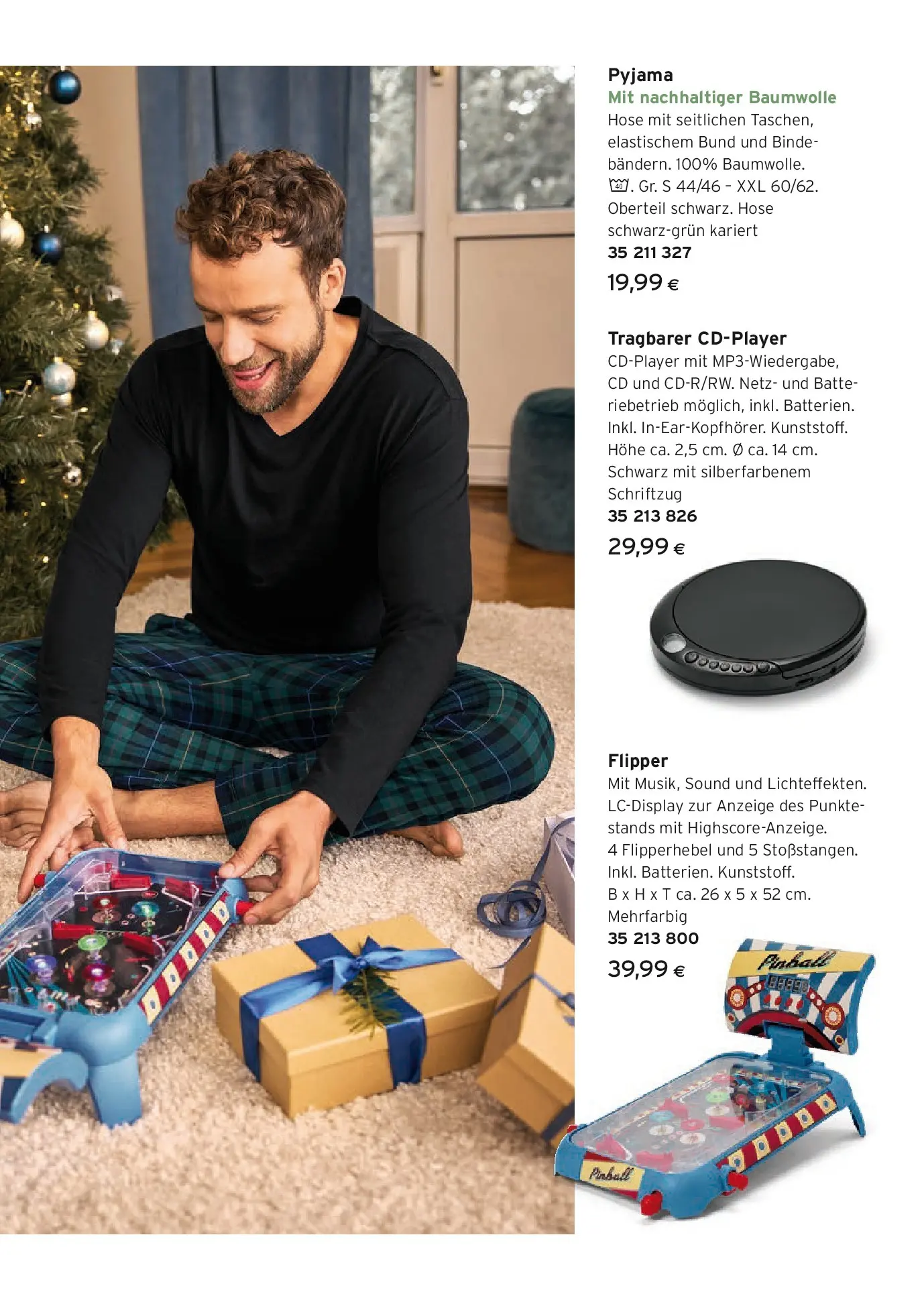 Tchibo Eduscho - Tchibo: Freude für alle von 19.11.2025 - Aktuelle Angebote | Seite: 32 | Produkte: Hose, Pyjama