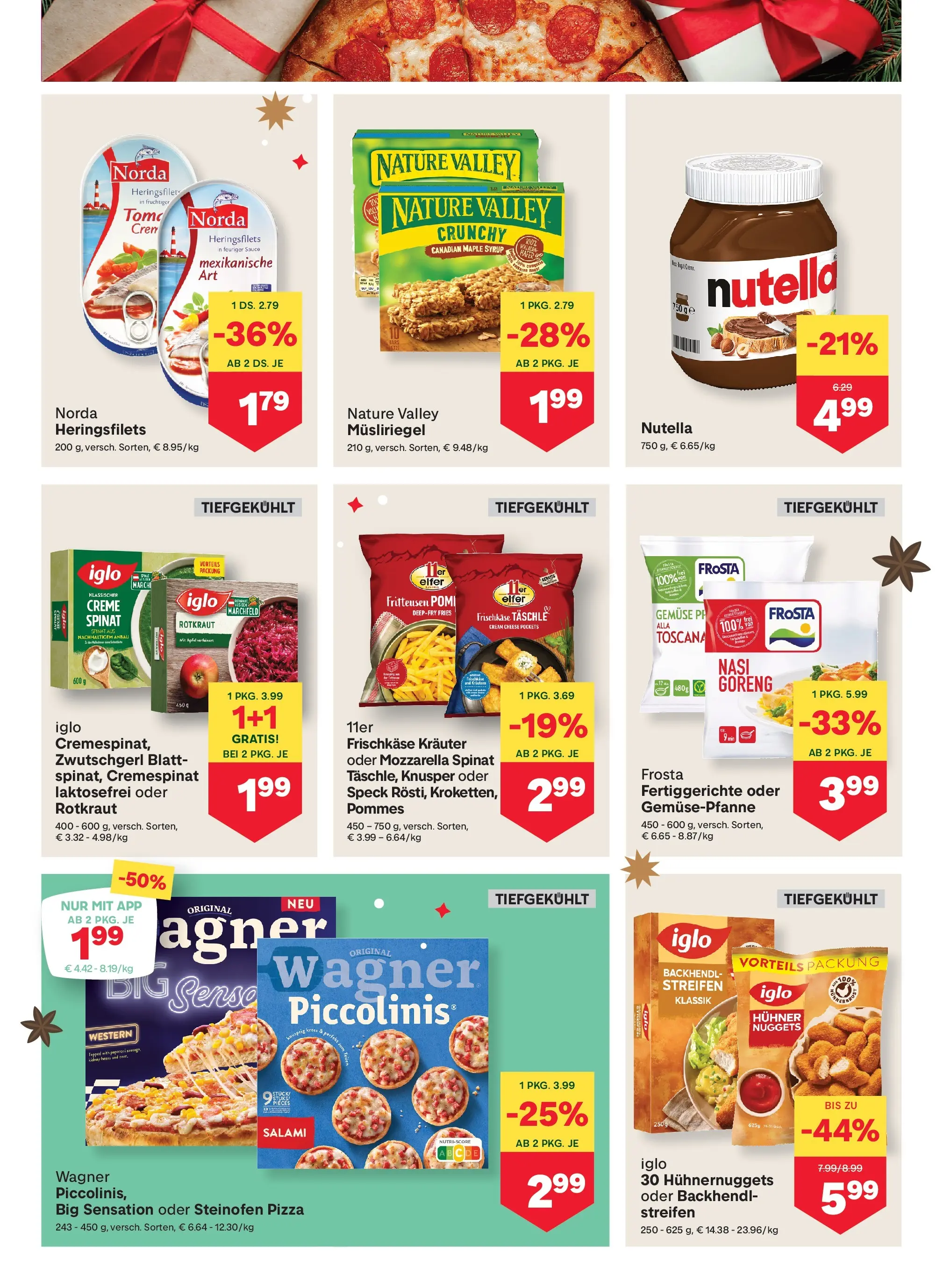 MPREIS Steyr von 20.11.2025 - Aktuelle Angebote | Seite: 8 | Produkte: Gemüse, Fertiggerichte, Creme, Pizza