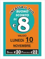 EUROSHOP Monopoli Buono sconto di 8 euro - al 10.11.2025