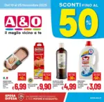 A&O SCONTI FINO AL 50% - al 25.11.2025