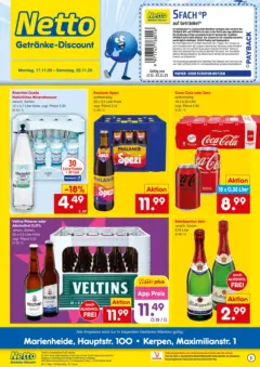 Netto Marken-Discount prospekt Kerpen ab 17.11.2025 gültig Netto Marken-Discount prospekt Kerpen ab 17.11.2025 gültig