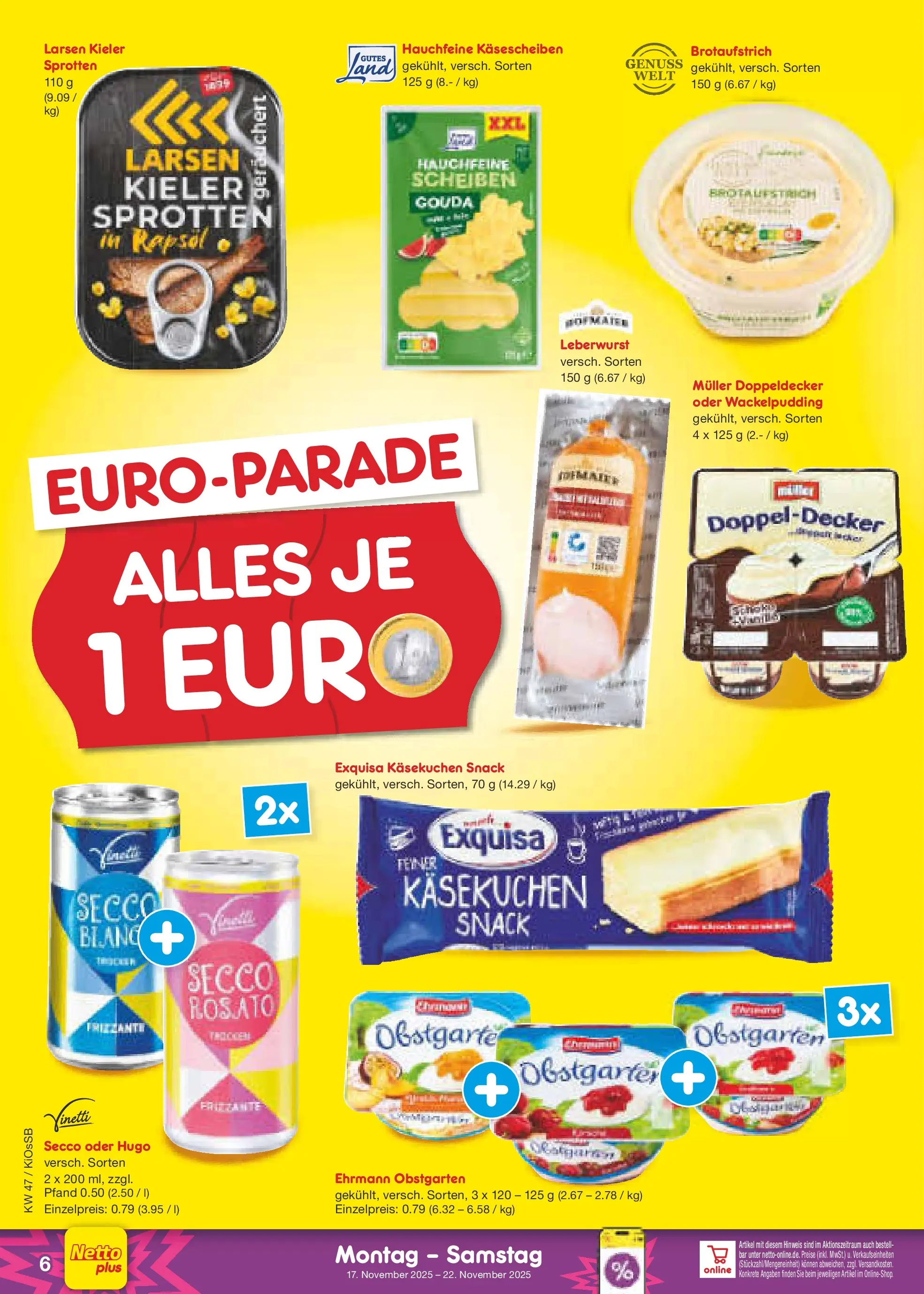 Netto Marken-Discount prospekt Oberhaid	 (ab 16.11.2025) » Angebote | Seite: 6