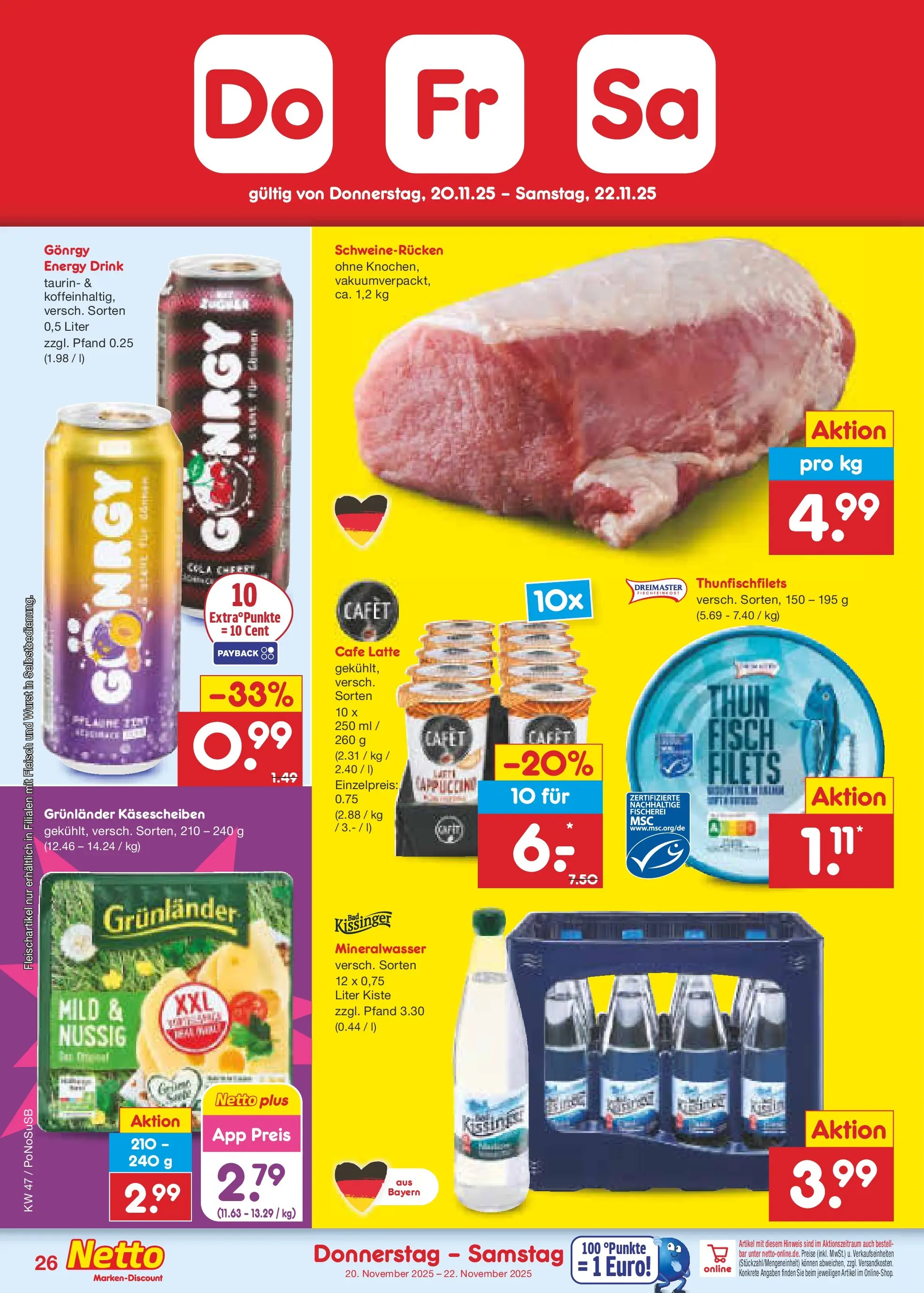 Netto Marken-Discount prospekt Amberg	 (ab 16.11.2025) » Angebote | Seite: 34
