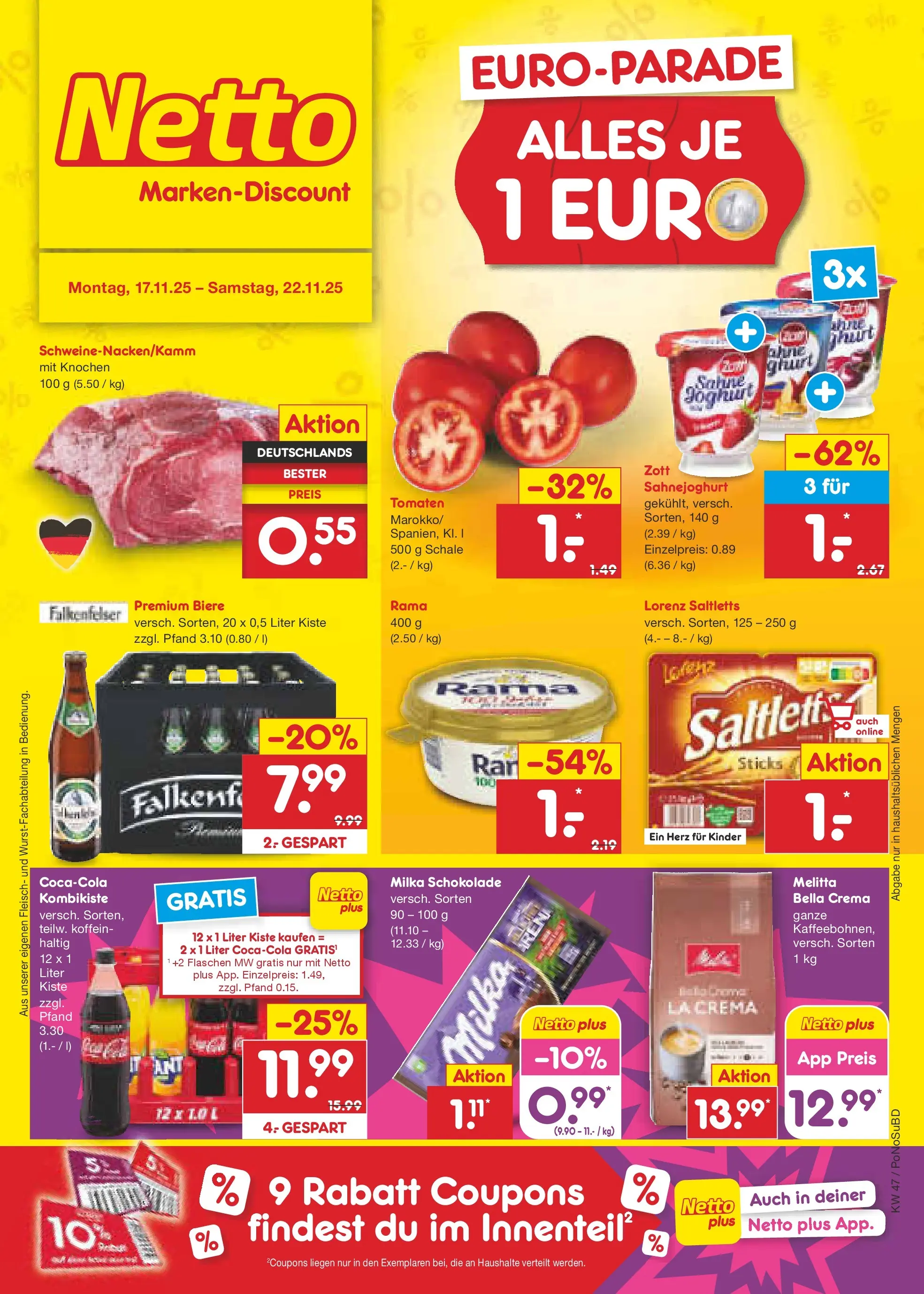 Netto Marken-Discount prospekt Selb	 (ab 16.11.2025) » Angebote | Seite: 1