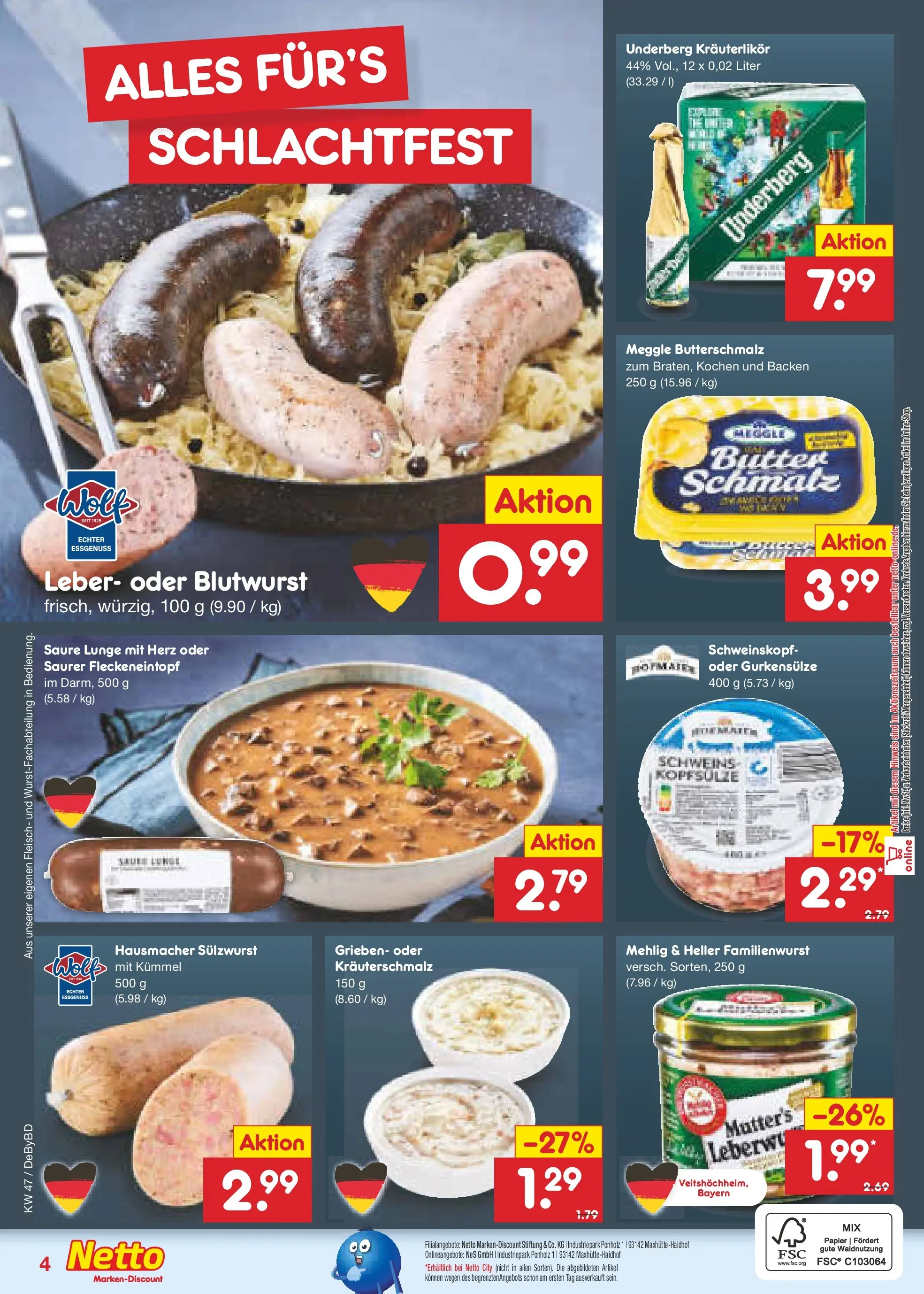 Netto Marken-Discount prospekt Buttenwiesen	 (ab 16.11.2025) » Angebote | Seite: 25