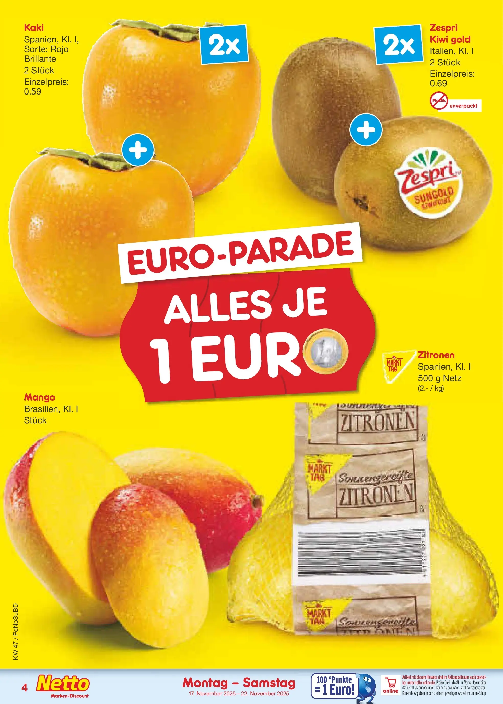 Netto Marken-Discount prospekt Selb	 (ab 16.11.2025) » Angebote | Seite: 4