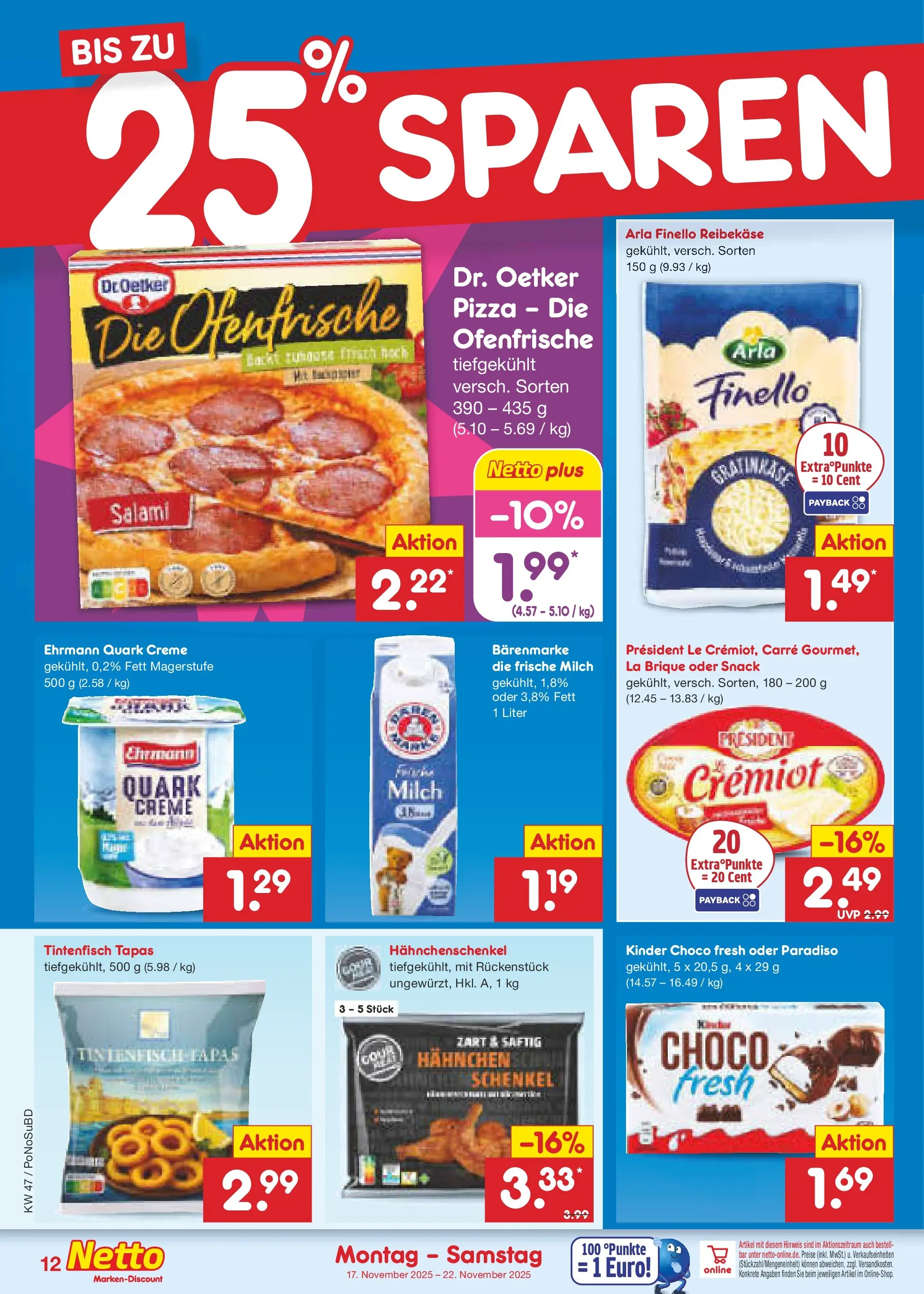 Netto Marken-Discount prospekt Selb	 (ab 16.11.2025) » Angebote | Seite: 12