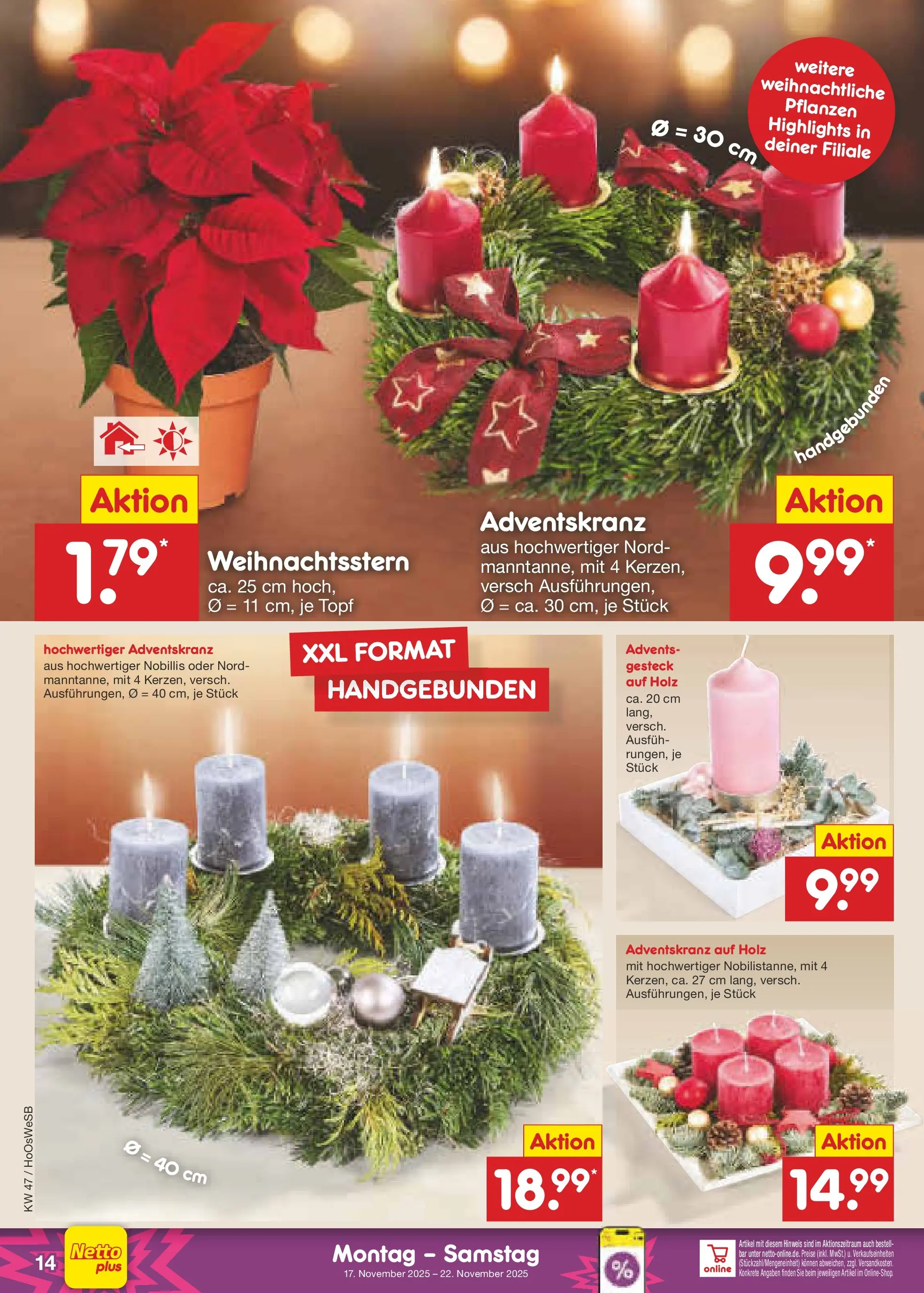 Netto Marken-Discount prospekt Braunschweig-Lamme	 (ab 16.11.2025) » Angebote | Seite: 14