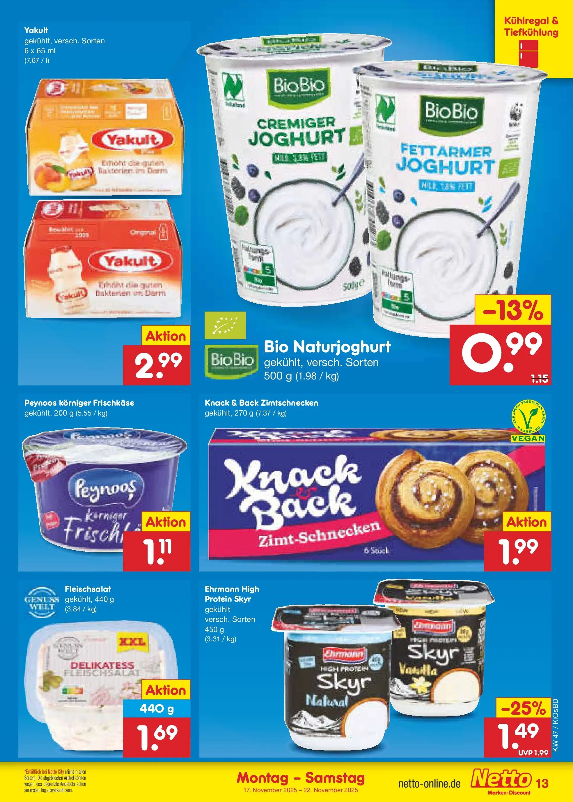 Netto Marken-Discount prospekt Mistelbach	 (ab 16.11.2025) » Angebote | Seite: 13