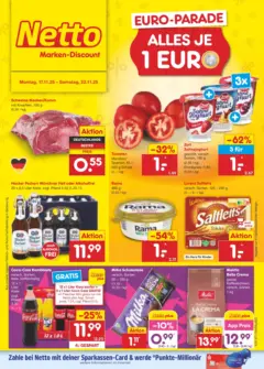 Netto Marken-Discount prospekt Ergolding	 ab 17.11.2025 gültig