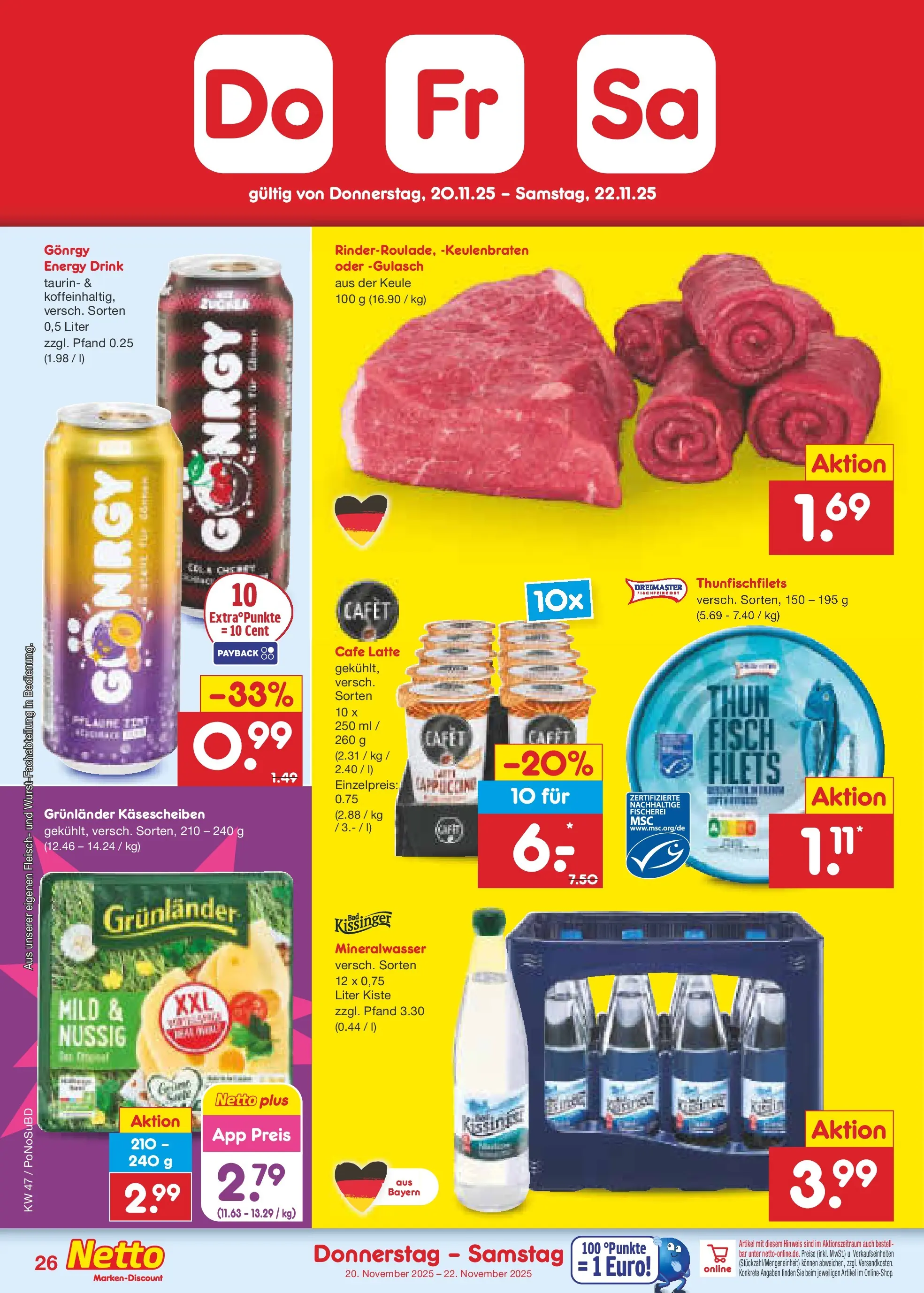 Netto Marken-Discount prospekt Selb	 (ab 16.11.2025) » Angebote | Seite: 34