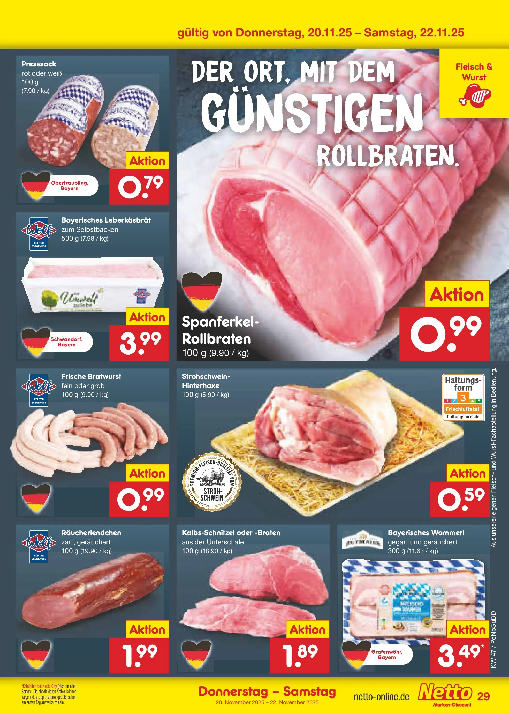 Netto Marken-Discount prospekt Selb	 (ab 16.11.2025) » Angebote | Seite: 37
