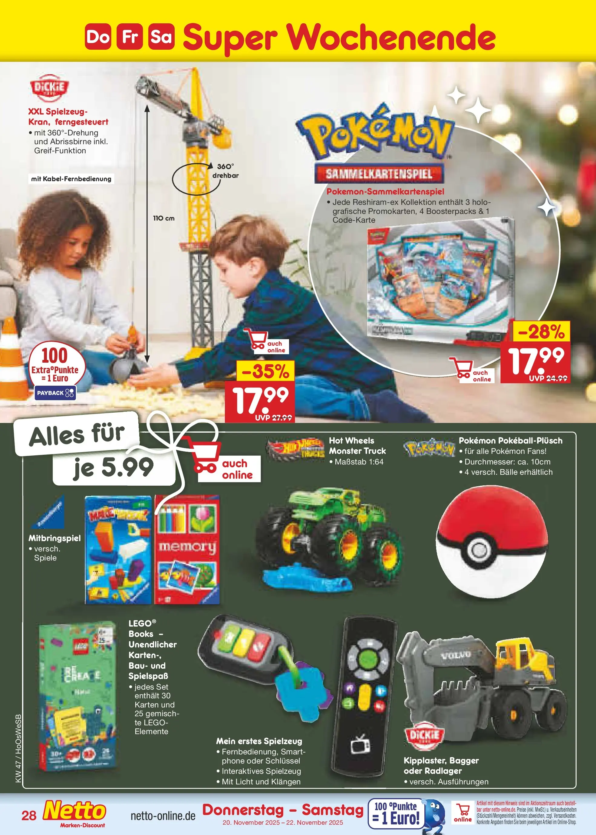 Netto Marken-Discount prospekt Braunschweig-Lamme	 (ab 16.11.2025) » Angebote | Seite: 36 | Produkte: Monster