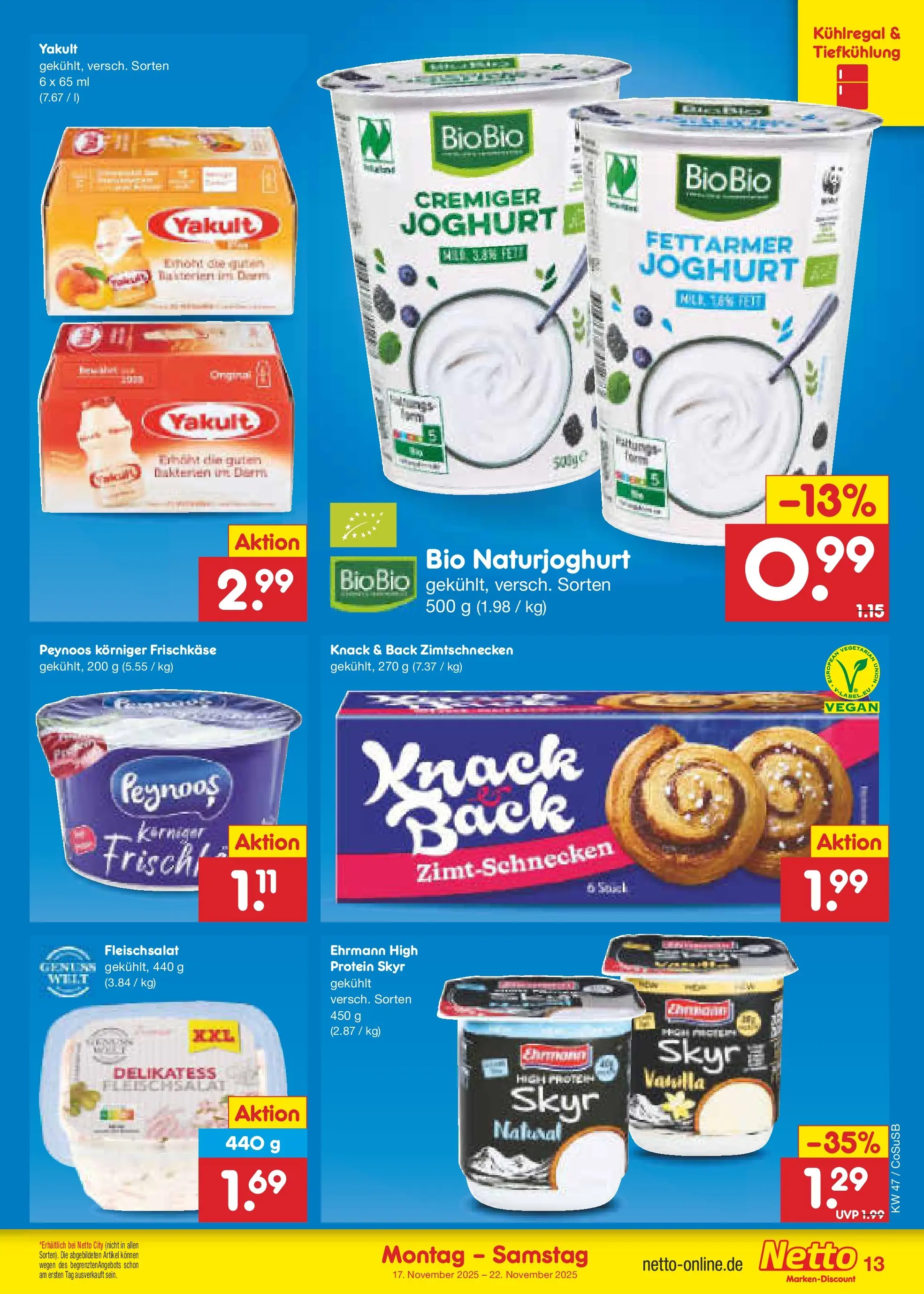 Netto Marken-Discount prospekt Bitterfeld-Wolfen (ab 16.11.2025) » Angebote | Seite: 13 Netto Marken-Discount prospekt Bitterfeld-Wolfen (ab 16.11.2025) » Angebote | Seite: 13