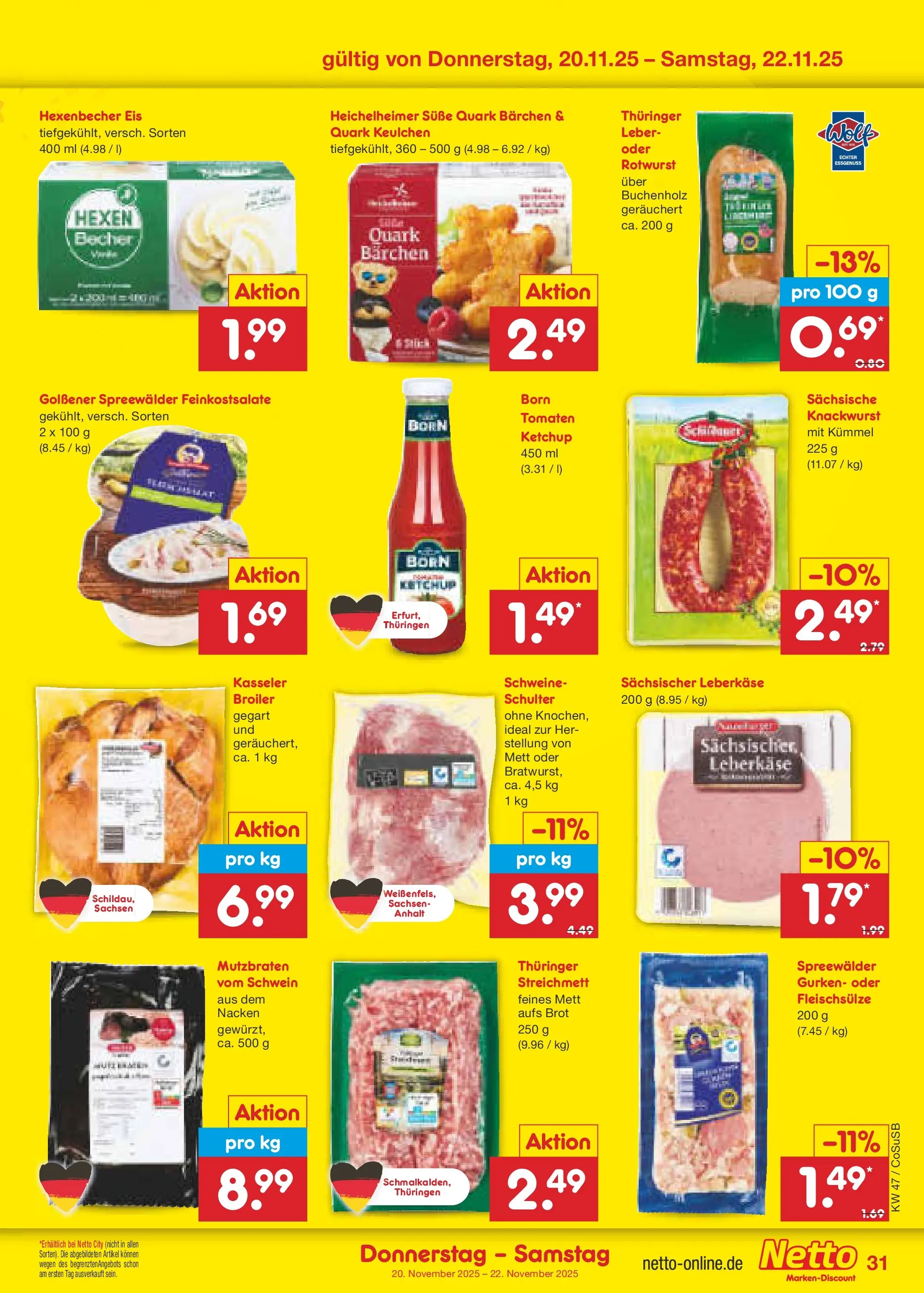 Netto Marken-Discount prospekt Bitterfeld-Wolfen (ab 16.11.2025) » Angebote | Seite: 39 Netto Marken-Discount prospekt Bitterfeld-Wolfen (ab 16.11.2025) » Angebote | Seite: 39