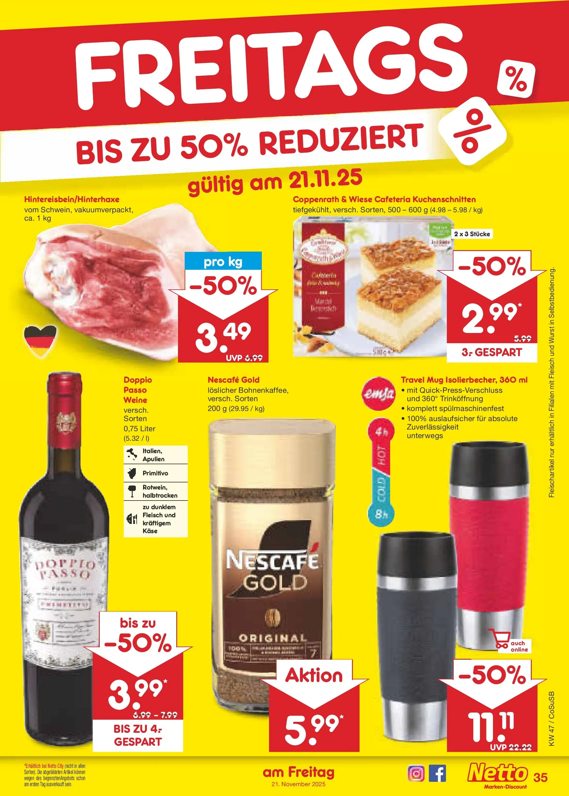 Netto Marken-Discount prospekt Bitterfeld-Wolfen (ab 16.11.2025) » Angebote | Seite: 43 Netto Marken-Discount prospekt Bitterfeld-Wolfen (ab 16.11.2025) » Angebote | Seite: 43