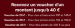 Salsa Recevez un voucher d’un montant jusqu’à 40 € - au 01.12.2025