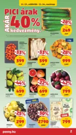 Pennymarket újság érvényessége -2025.11.19-ig