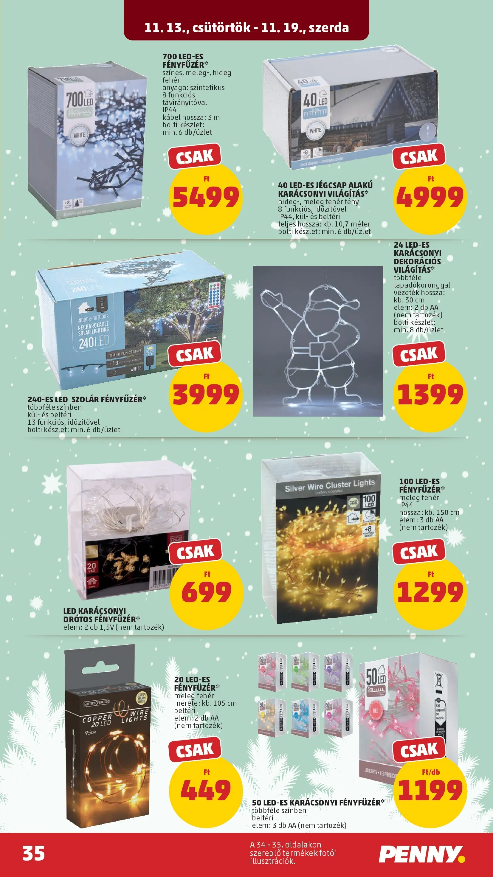 PENNY - Pennymarket újság érvényessége -2025.11.19-ig: 2025.11.12.-tól lapozható | Oldal: 35