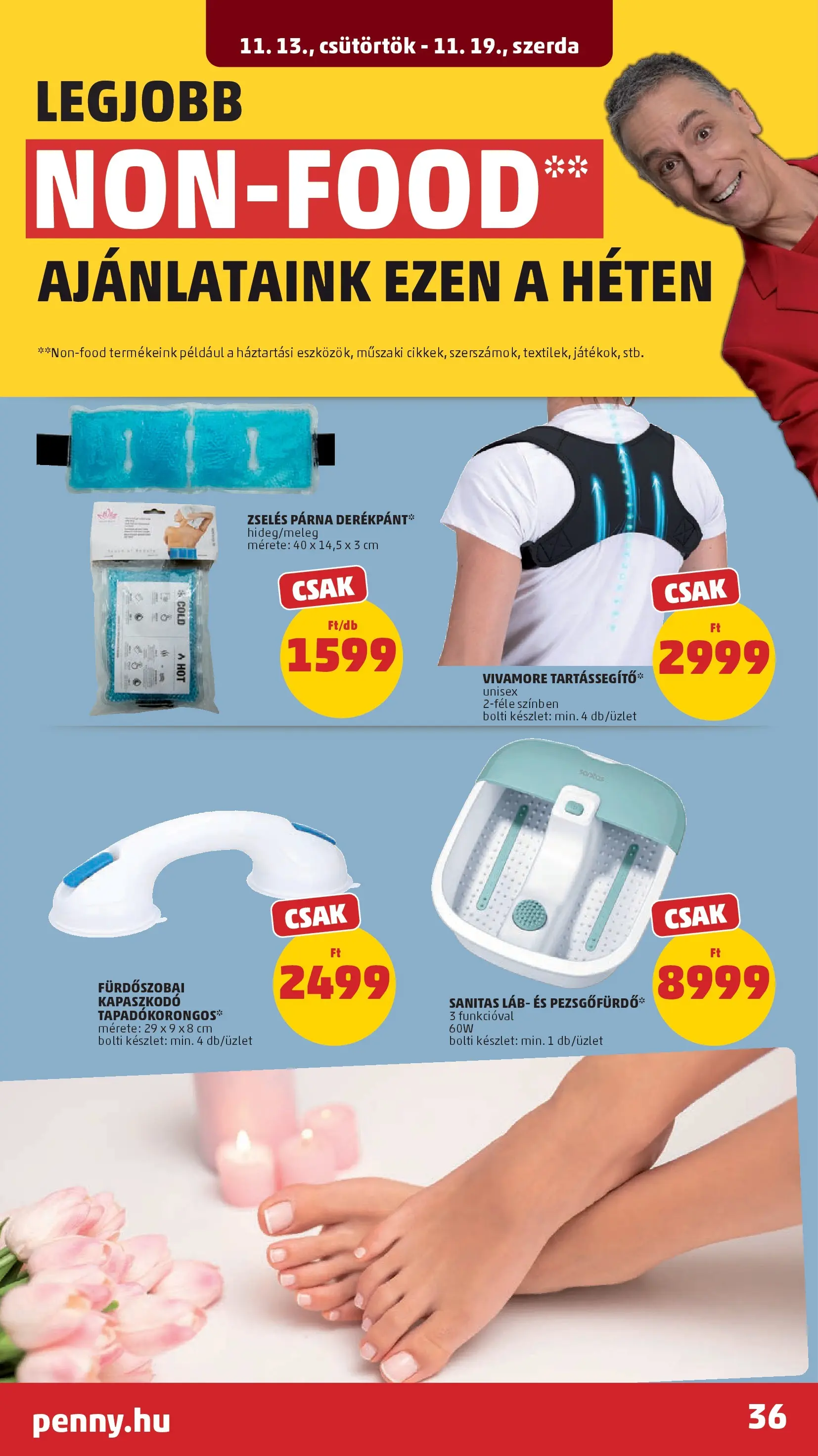 PENNY - Pennymarket újság érvényessége -2025.11.19-ig: 2025.11.12.-tól lapozható | Oldal: 36