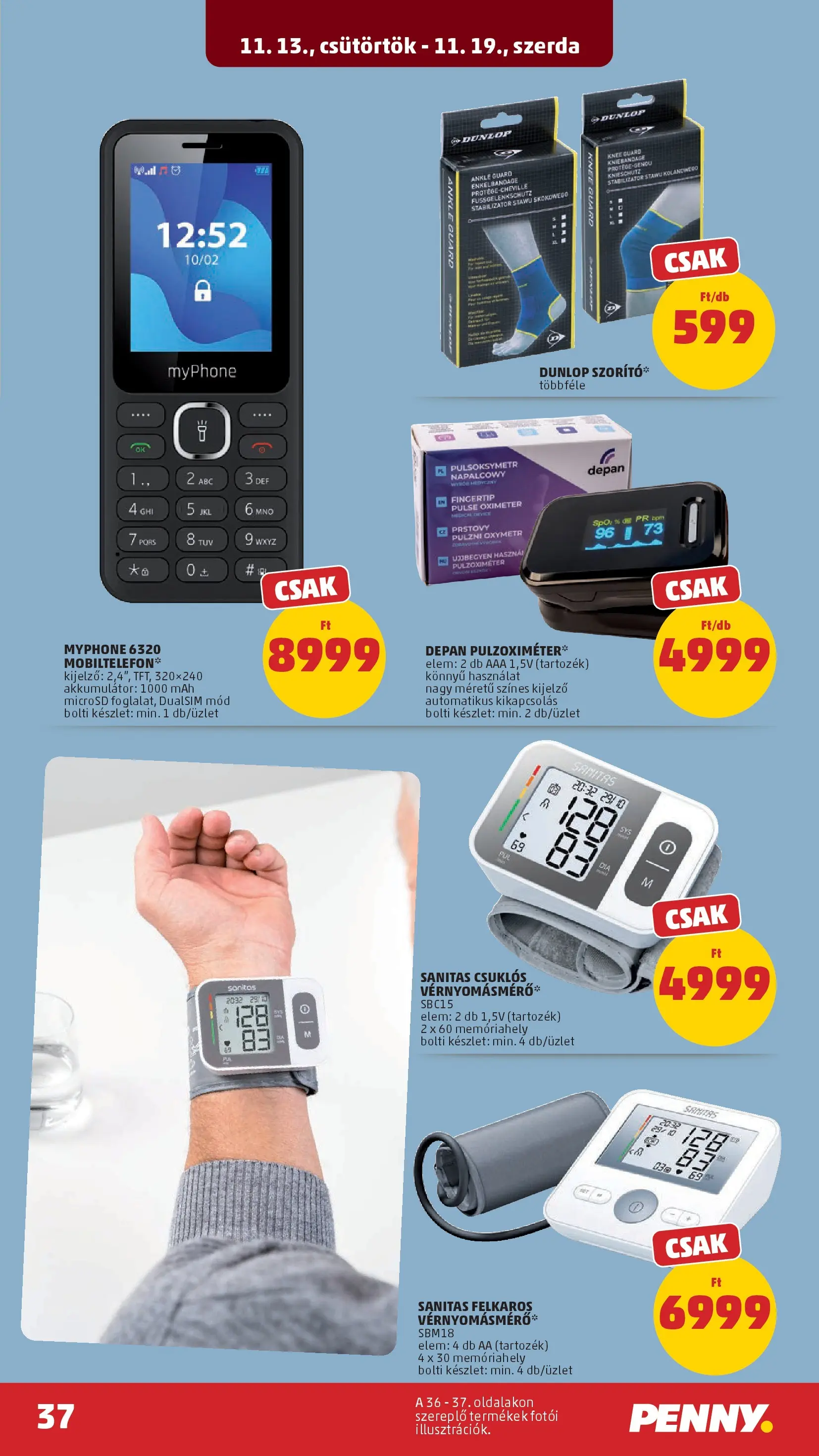 PENNY - Pennymarket újság érvényessége -2025.11.19-ig: 2025.11.12.-tól lapozható | Oldal: 37