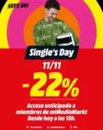 Media Markt Un -22% en tus productos favoritos - hasta el 11.11.2025