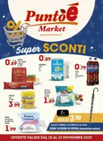 Punto e market Super sconti - al 23.11.2025