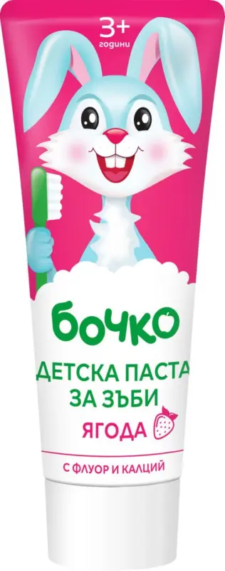 БОЧКО Детска паста за зъби за деца над 3 г.