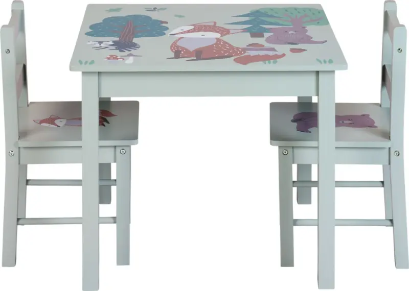 KIDLAND Детска маса с два стола