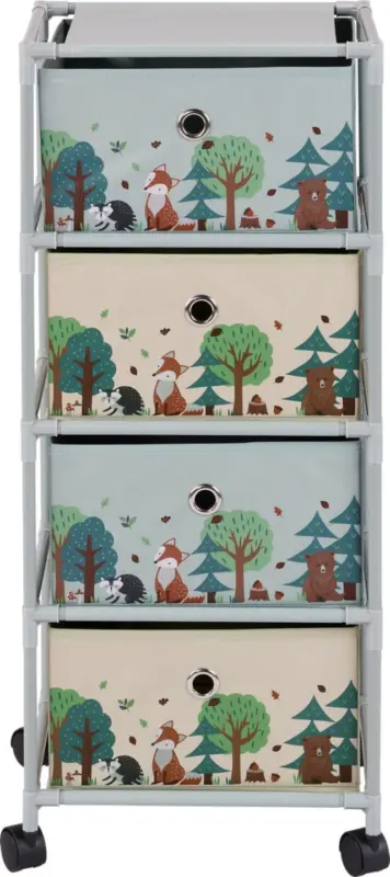 KIDLAND Детска подвижна етажерка различни видове