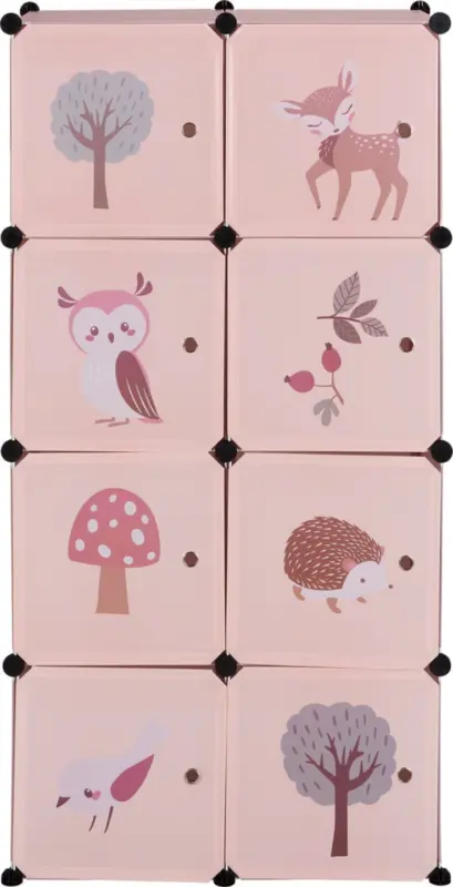 KIDLAND Детски шкаф 8 чекмеджета