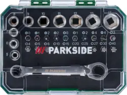 Parkside® Гаечен ключ с тресчотка и битове