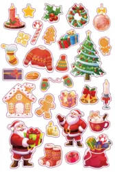 LIV&BO Коледни стикери