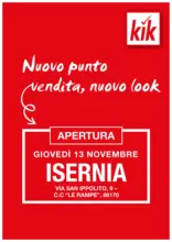 KiK volantino fino al 12.11.2025