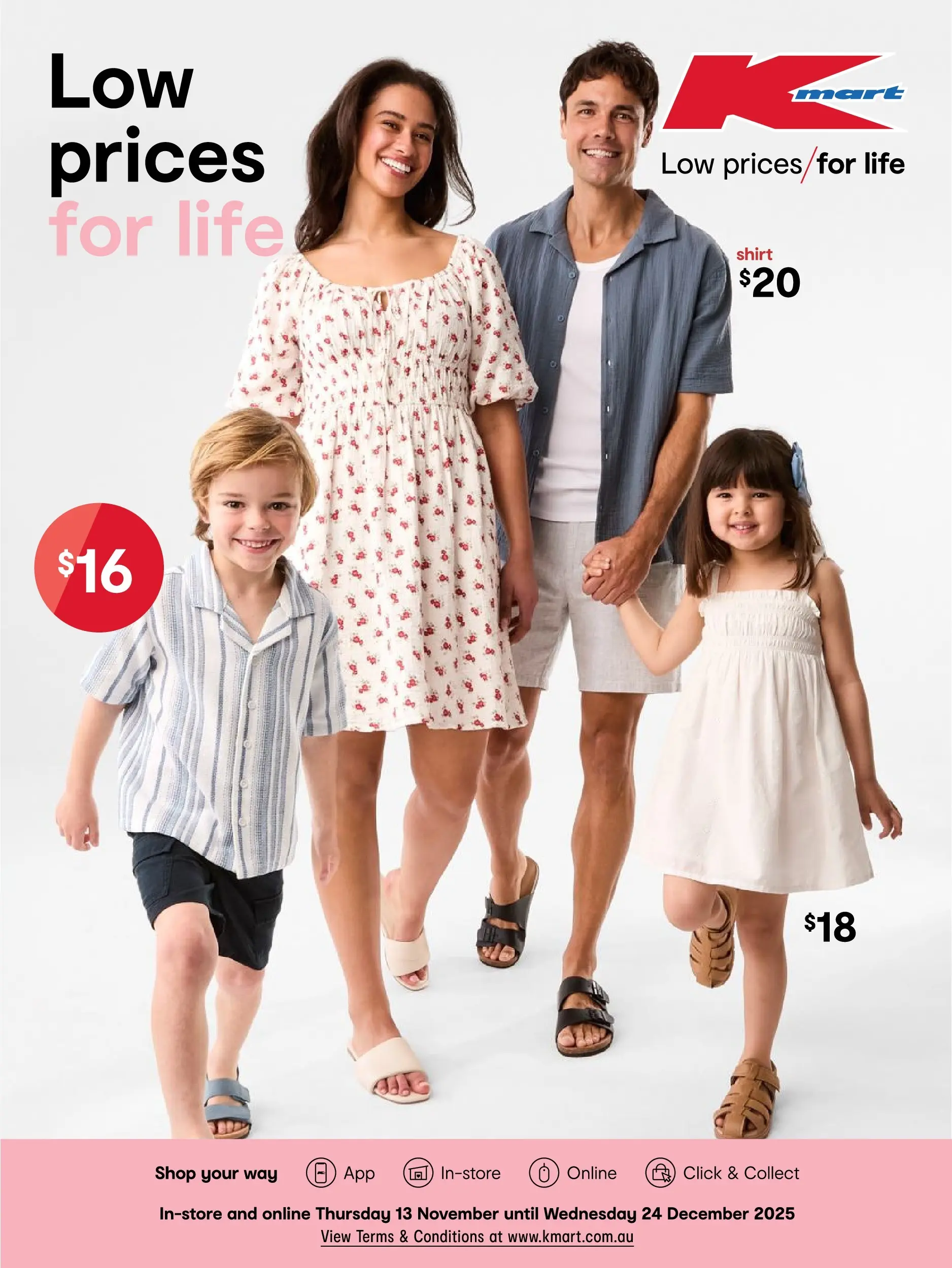 ﻿﻿Kmart catalogue valid from 12/11/2025 > Online Australia | Page: 1 | Products: Shirt