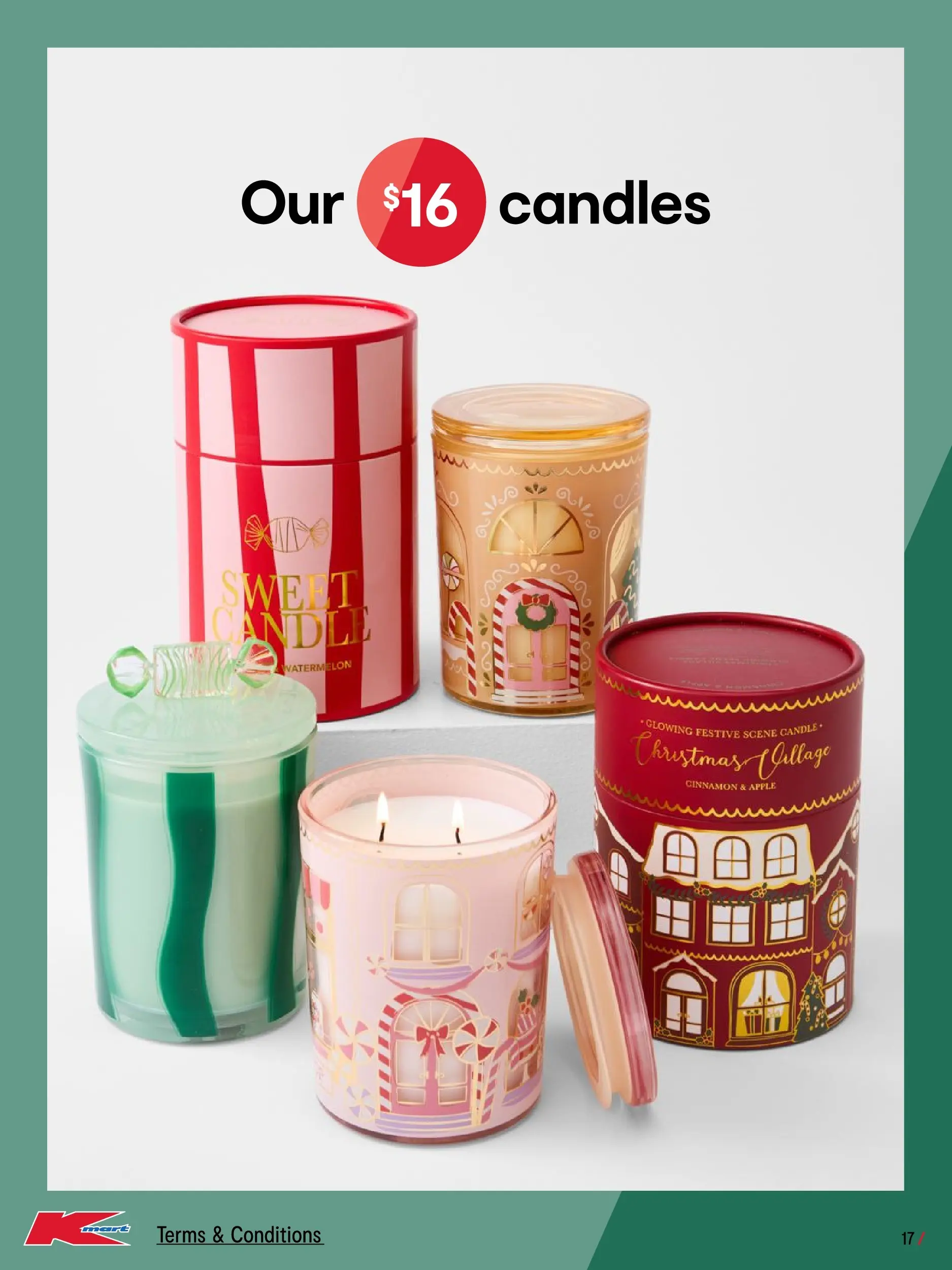 ﻿﻿Kmart catalogue valid from 12/11/2025 > Online Australia | Page: 17 | Products: Watermelon, Candles, Candle