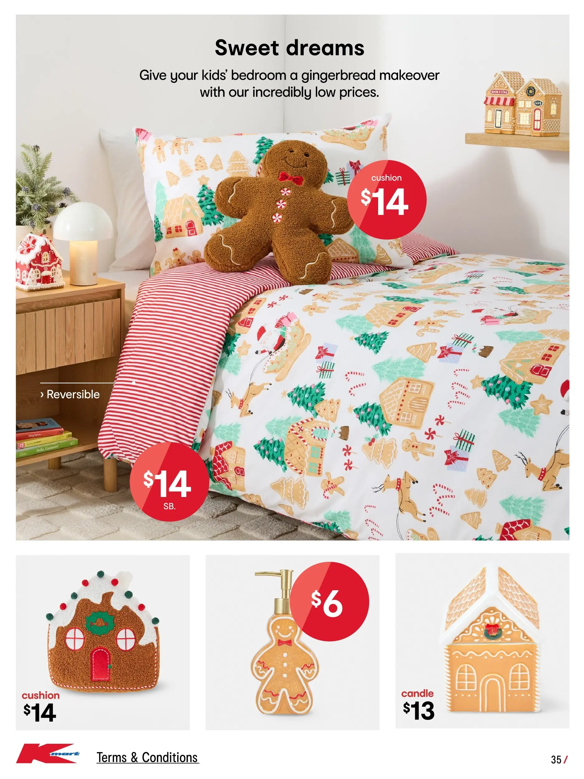﻿﻿Kmart catalogue valid from 12/11/2025 > Online Australia | Page: 35 | Products: Cushion, Candle