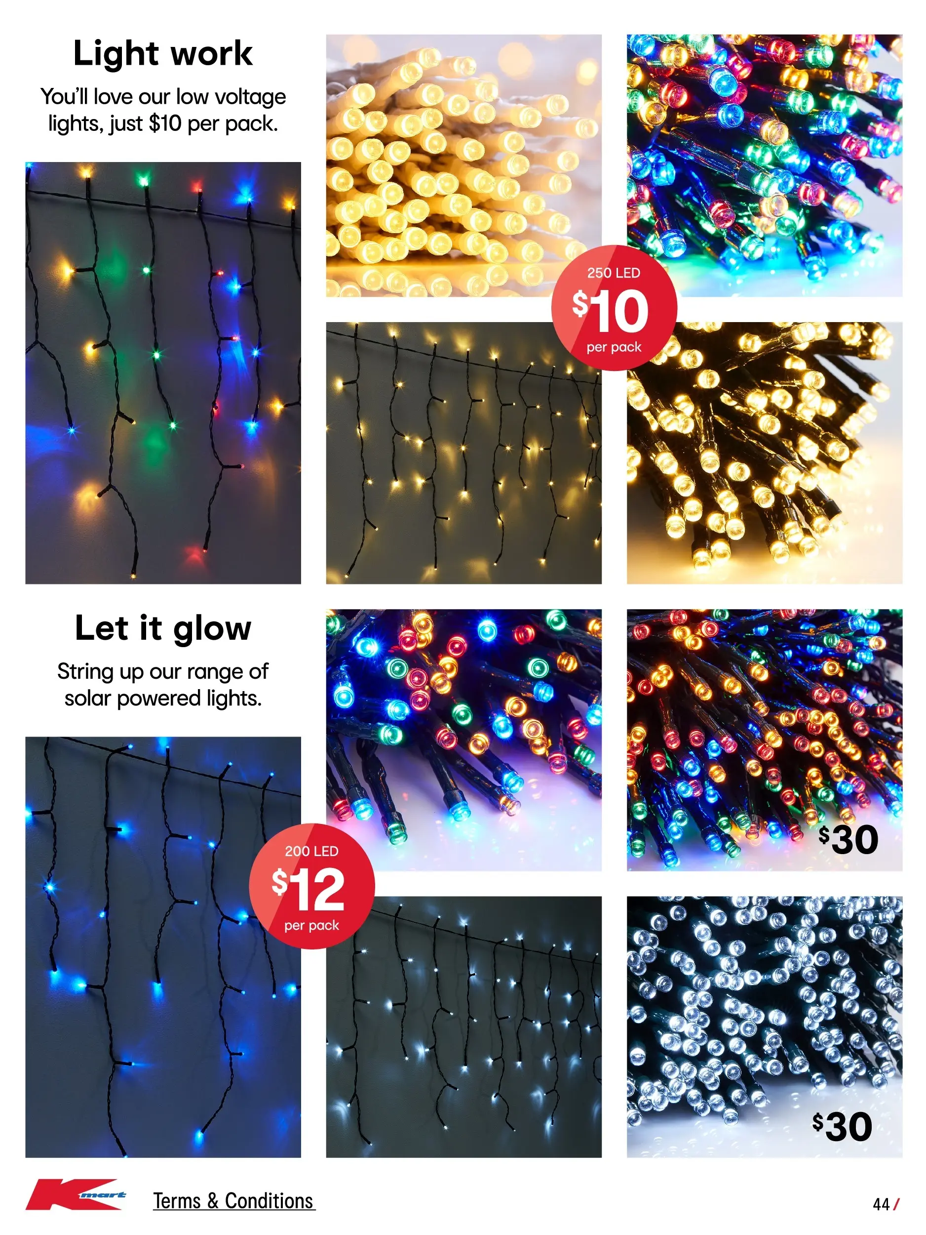 ﻿﻿Kmart catalogue valid from 12/11/2025 > Online Australia | Page: 44 | Products: Light