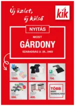 KiK: KiK újság érvényessége 2025.11.16-ig - 2025.11.16 napig