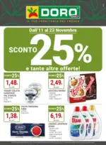 Cadoro Sconto 25% e tante altre offerte! - al 23.11.2025