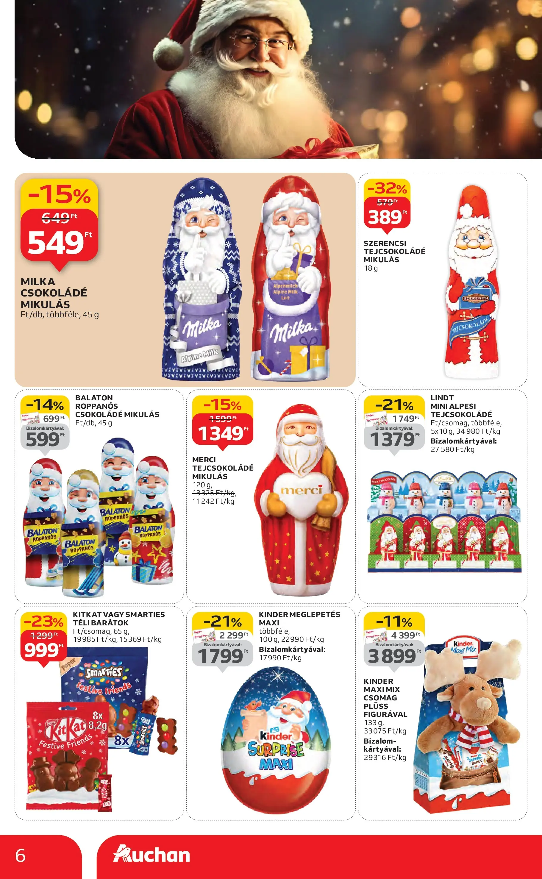 Auchan - Auchan újság érvényessége 11.19.-ig - 2025.11.12. -tól/töl > akció, lapozható szórólap 🛍️ | Oldal: 6