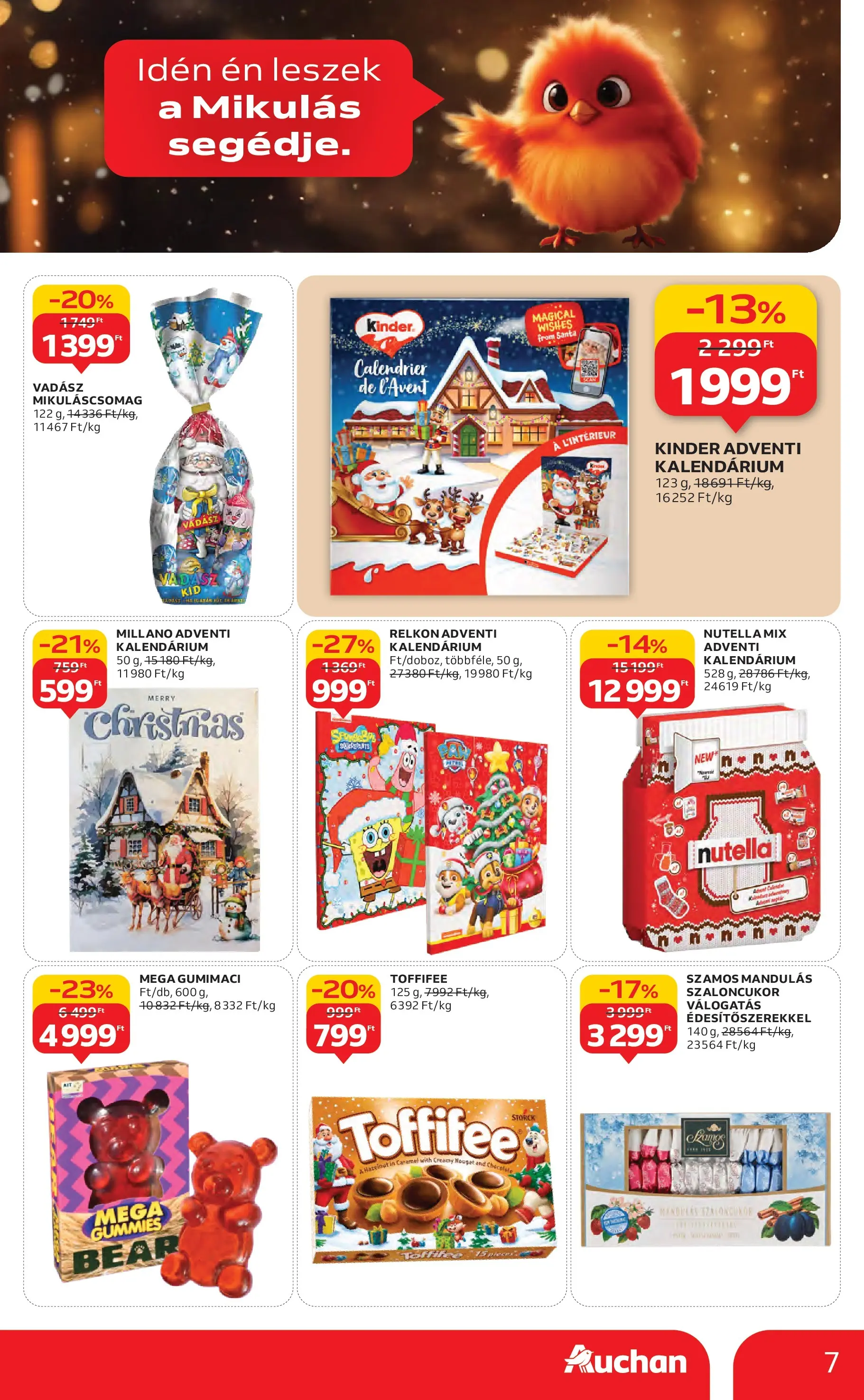 Auchan - Auchan újság érvényessége 11.19.-ig - 2025.11.12. -tól/töl > akció, lapozható szórólap 🛍️ | Oldal: 7