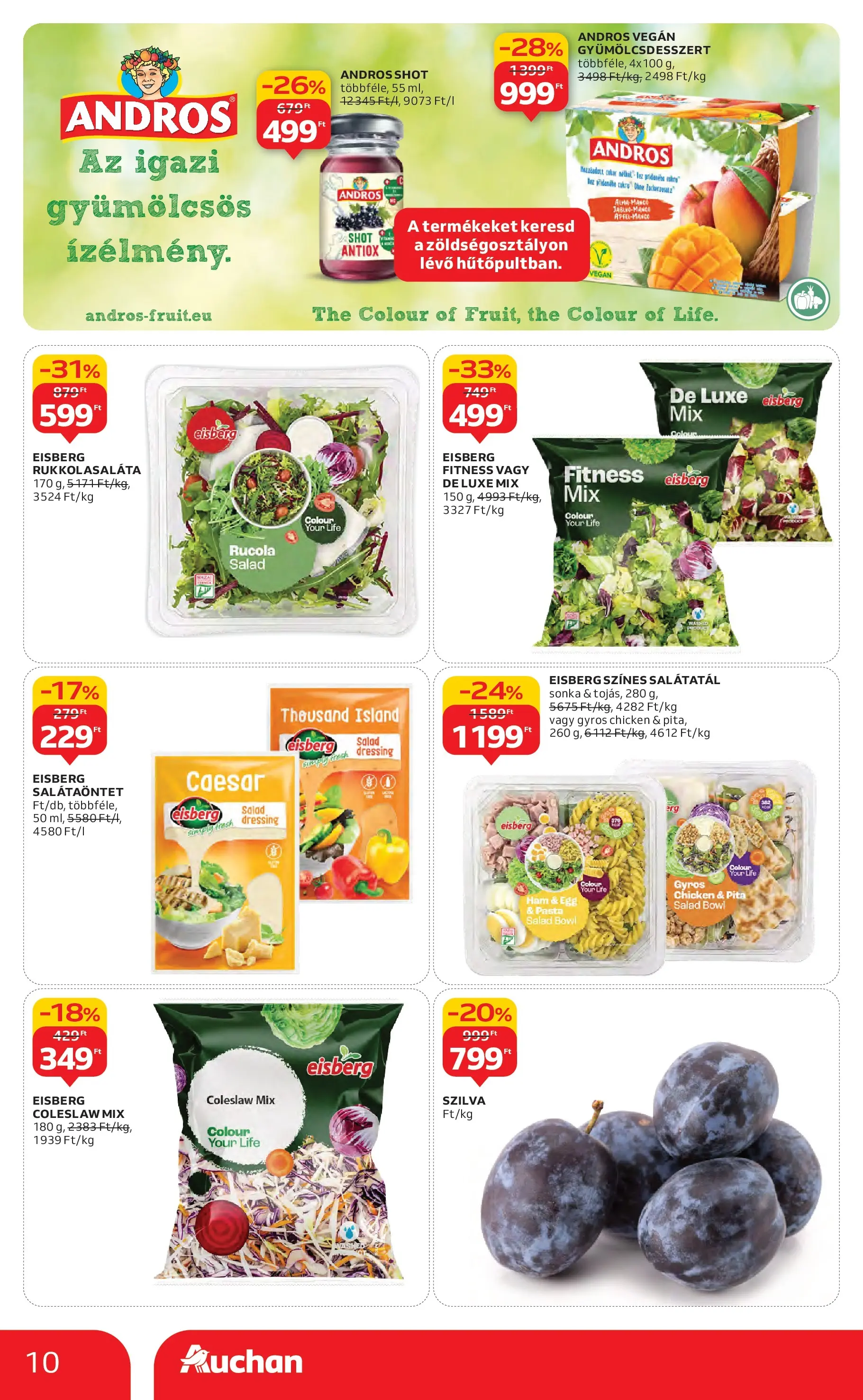 Auchan - Auchan újság érvényessége 11.19.-ig - 2025.11.12. -tól/töl > akció, lapozható szórólap 🛍️ | Oldal: 10