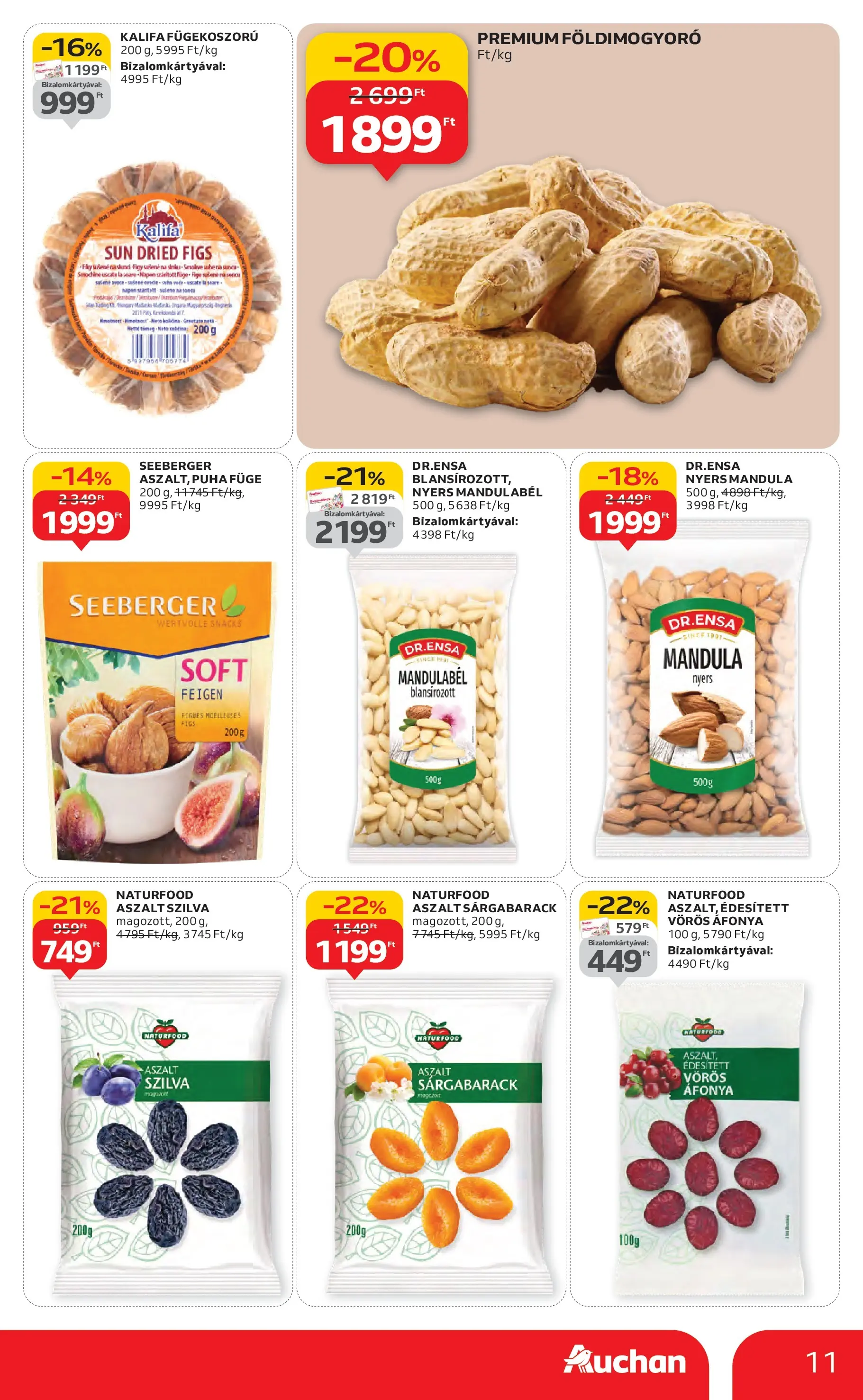 Auchan - Auchan újság érvényessége 11.19.-ig - 2025.11.12. -tól/töl > akció, lapozható szórólap 🛍️ | Oldal: 11