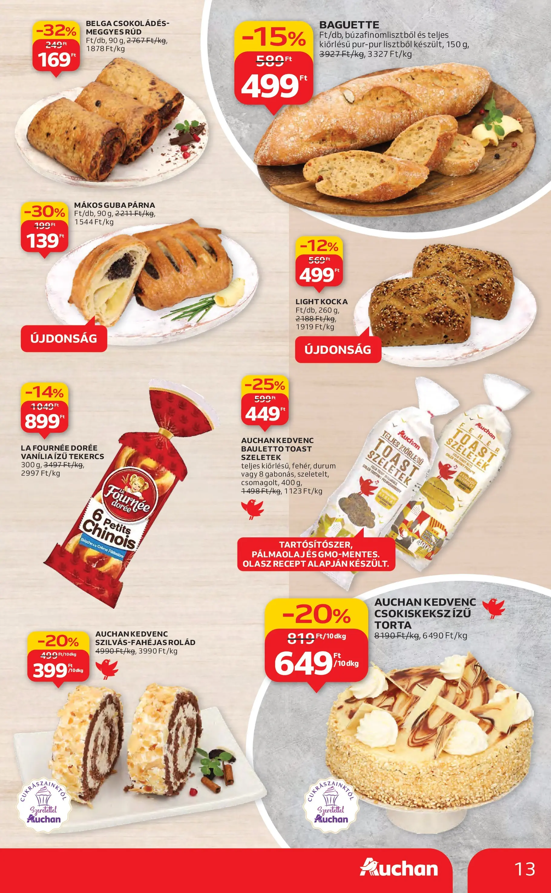 Auchan - Auchan újság érvényessége 11.19.-ig - 2025.11.12. -tól/töl > akció, lapozható szórólap 🛍️ | Oldal: 13